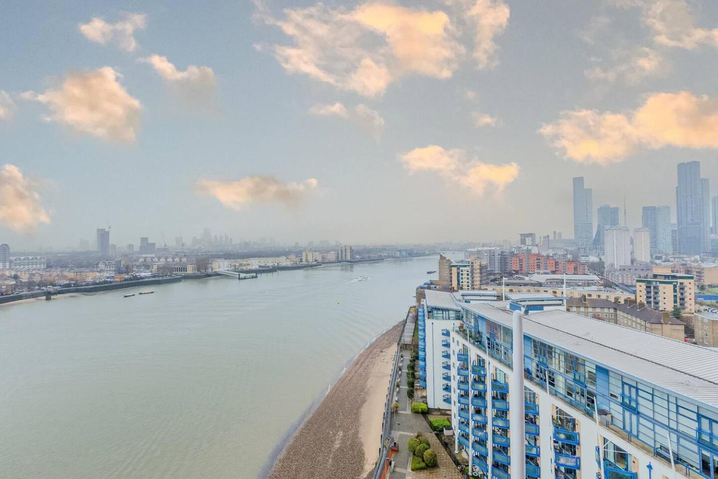 London Canary Wharf Riverside Penthouse Apartment מראה חיצוני תמונה