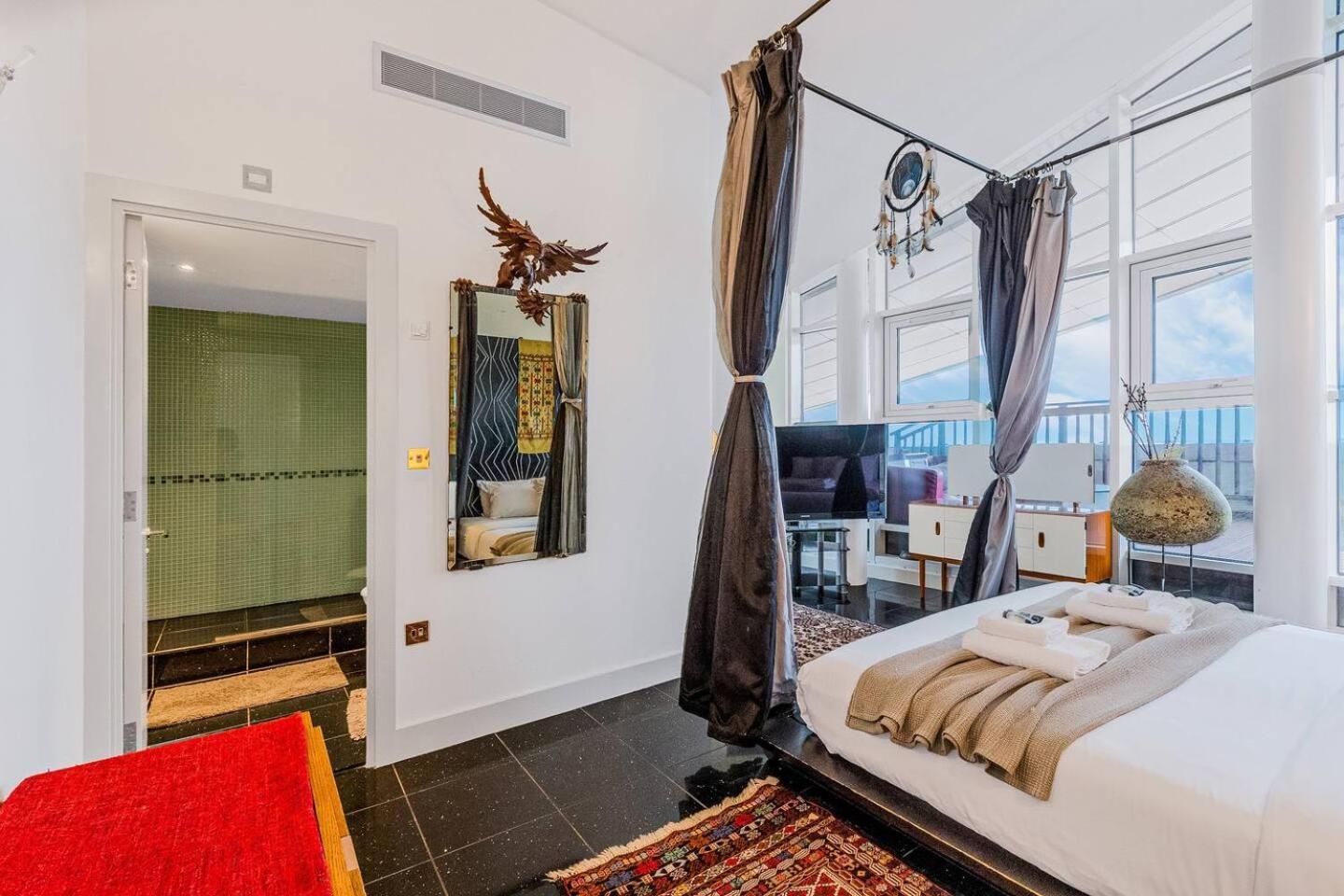 London Canary Wharf Riverside Penthouse Apartment מראה חיצוני תמונה
