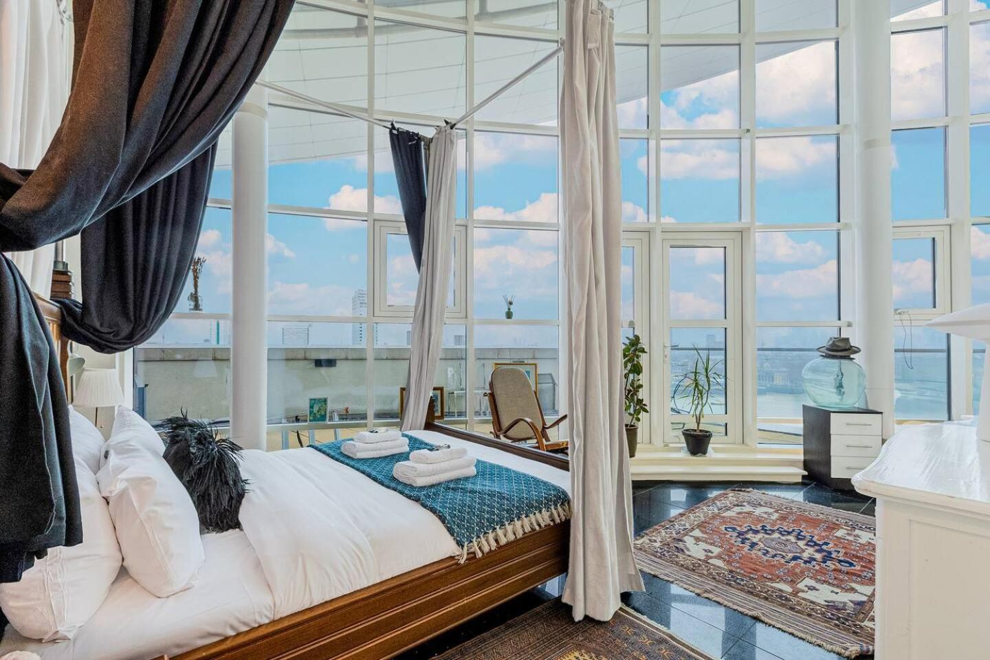 London Canary Wharf Riverside Penthouse Apartment מראה חיצוני תמונה