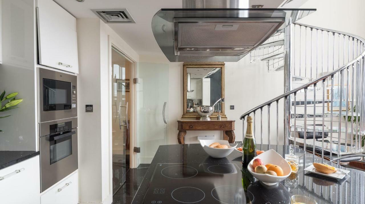London Canary Wharf Riverside Penthouse Apartment מראה חיצוני תמונה